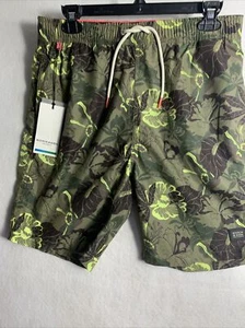 SCOTCH & SODA Green CAMO FLORAL PRINTED SWIMSHORT Men Unisex - Picture 1 of 8