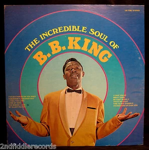 B.B. KING-The Incredible Soul Of B.B. King-Blues Guitar Album-UNITED #US 7756 - Foto 1 di 4