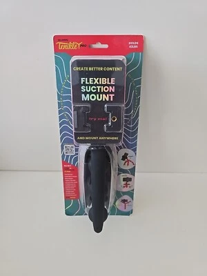 Tenikle Pro Flexible Tripod Bendable Suction Cup Camera & Phone Mount Black - Image 1 of 4