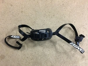 NEW Bike football hard cup chinstrap 4 pt BACS50 BLK BLACK - Picture 1 of 2
