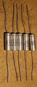 5 piezas. Condensadores electrolíticos axiales de aluminio Mallory TT 150UF 25VDC 007-1140515 - Imagen 1 de 2