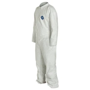 TYVEK Monos Desechables Protección Limpieza Pulverización Pintura Materiales Peligrosos Trajes - Imagen 1 de 7