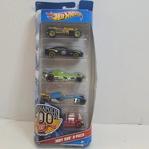 HOT WHEELS INDIANAPOLIS 500 100th ANNIVERSARY 2010 5 PACK 5 CARS - Picture 1 of 3