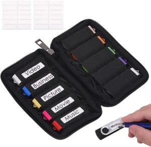 USB Flash Drive Case Soft Material Thumb Drive Holder Case, USB Drive Holder - Picture 1 of 12