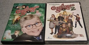 Lot A Christmas Story 1 & 2 (DVD 2006 2012 Warner Bros) ss Peter Billingsley - Picture 1 of 2
