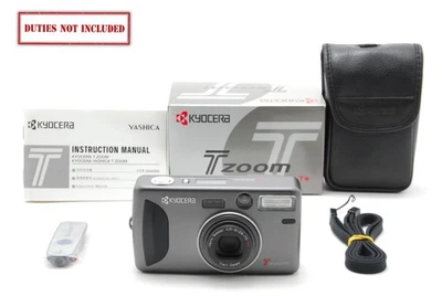 [Unused] Kyocera T Zoom Yashica T4 Point & Shoot 35mm Film Camera From JAPAN - Image 1 of 4