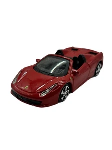Read Burago 1/43 Scale Diecast Model Car Ferrari 458 Spider, Red - Picture 1 of 6