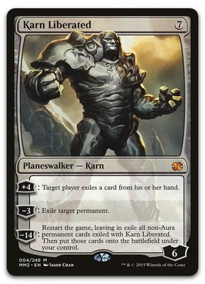 Karn Liberated #4 (NM) Modern Masters 2015 MM2 Magic MTG - Image 1 of 2