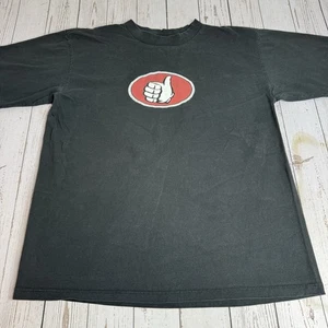 Vintage Y2K Barenaked Ladies Maroon Tour Band T Shirt Thumbs Up Logo Mens Large - Picture 1 of 12