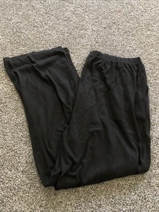 Woman Within Black Comfort Pants With Pockets - Womens 3X Tall, NEW, Waist 21” - Picture 1 of 6