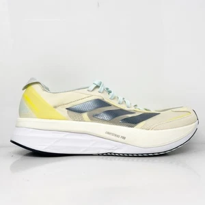 Adidas Womens Adizero Boston 11 GX6655 Beige Running Shoes Sneakers Size 9 - Picture 1 of 12