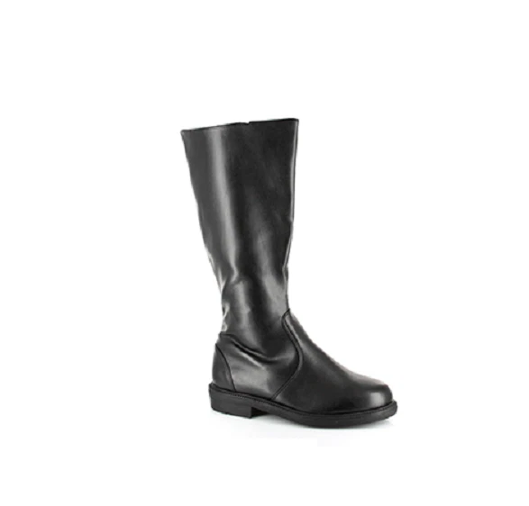 Black Batman Dark Knight Police Motorcycle Motorcade Knee Hi Costume Boots Mens - Image 1 of 1