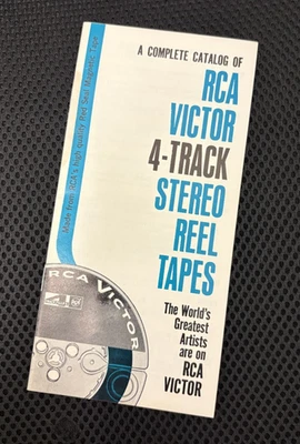 A Complete Catalog of RCA Victor 4 Track Stereo Reel Tapes - Image 1 of 2