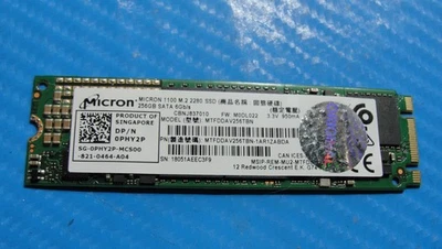 Dell 5570 Micron 256GB SATA M.2 SSD Solid State Drive MTFDDAV256TBN-1AR1ZABYY - Image 1 of 2