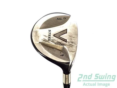 Madera de calle TaylorMade V acero 4 madera 4 W 16,5 ° grafito rígido derecho 42,5 pulgadas Foto 1 de 4