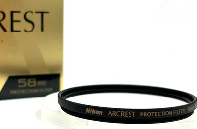 Nikon ARCREST PROTECTION Lens Filter 58mm AR-PF58 Official Model [Top Mint] - Image 1 of 4