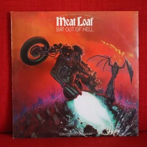 Meat Loaf Bat Out Of Hell Vinyl LP Record 1977 Aus Press Orange Labels EX+/VG++ - Picture 1 of 8