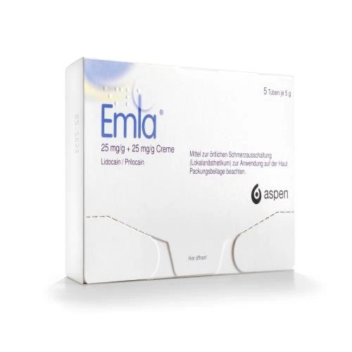 3x EMLA 25 mg/g + 25 mg/g Creme + 12 Tegaderm Pfl. 5X5 G PZN 13231356 - Bild 1 von 1