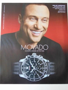 2012 MOVADO WATCH-Derek Jeter Endorses  print ad - Picture 1 of 1
