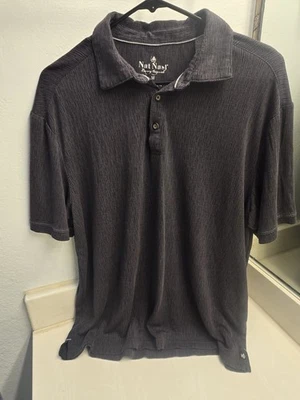 Nat Nast Luxury Originals Men's Medium Short Sleeve Grey Shirt - Image 1 of 4