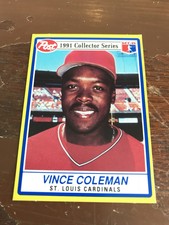 1991 Post #5 Vince Coleman
