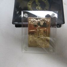 Highland Mint Michael Jordan 24 K Gold Plate on 4.25 oz Silver #21 of 500, RARE