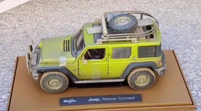 for Maisto  for Jeep for Rescue for Concept Obsolescence 1:18 Truck Pre-built - Image 1 of 4