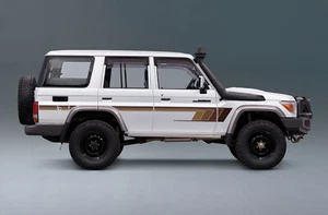 BROOME BODY DECAL KIT : FITS J76-SERIES TOYOTA LAND CRUISER (WAGON) - GXL - Picture 1 of 8
