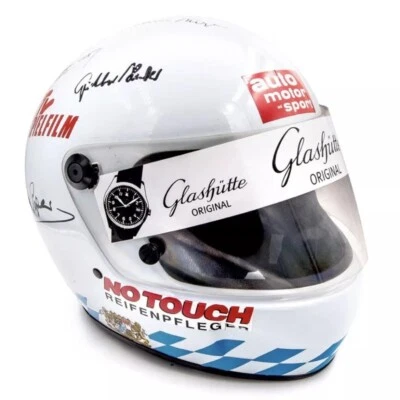 Christian Danner Original Race Used Simpson Helmet multi Signed Drivers F1 - Photo 1/4