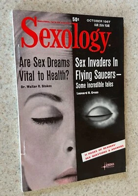 SEXOLOGY Sex Science Illustrated -- October 1967 -- UFO Abduction - Image 1 of 2