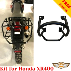 For Honda XR 400 Luggage rack system XR400R Headlight protector Motard, Kit - Bild 1 von 12