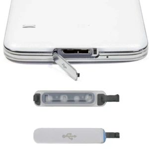 Kork Tür USB Ladegerät Abdeckung Flap Cover Staubschutz für Samsung Galaxy S5 - Bild 1 von 1