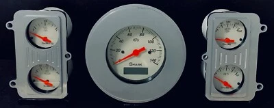 1941 1942 1943 1944 1945 1946 1947 Dodge Truck calibre 5 tablero conjunto bronceado PC Foto 1 de 4