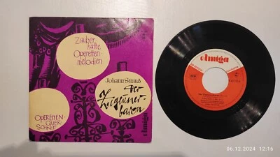 AMIGA- 540193 Johann Strauß- "Der Zigeunerbaron" - Schallplatte  7"- 1962-OVP - Bild 1 von 4