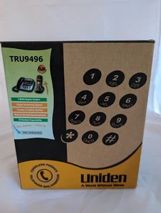 Uniden TRU9496 Corded Telephone Answering System - Refurbished - Zdjęcie 1 z 2
