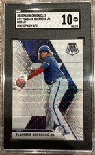 Vladimir Guerrero Jr 2020 Panini Chronicles Mosaic White Prizm /25 SGC 10 GEM