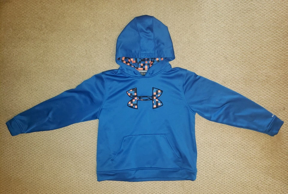 Sudadera con Capucha UNDER ARMOUR Niños STORM Azul SUDADERA CON CAPUCHA Talla YLG Juvenil Grande EC Foto 1 de 1