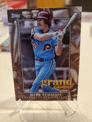 2024 Topps Series 1 - Grand Gamers #GOG-5 Mike Schmidt Phillies - Image 1 of 2