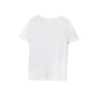 Women's round neck t-shirt, activewear basic t-shirt for walking on vacation, in