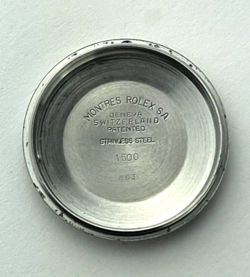 Rolex 1500 III 63 Case Watch Back-Authentic 1963-31.9 MM - Image 1 of 3