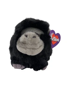 Vintage Puffkins Max Gorilla 4 1/2" Swibco Plush Stuffed Animal NEW - Picture 1 of 1