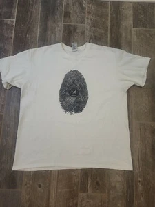 Jordan 23 Jumpman Logo Textured Fingerprint Black T-Shirt Size XL - Picture 1 of 6