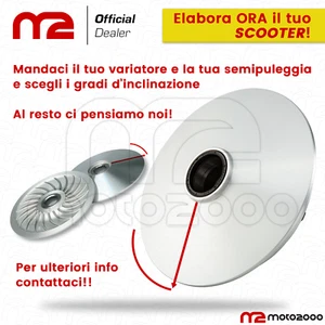 MODIFICA TORNIO INCLINAZIONE GRADI VARIATORE HONDA SH 125 150 300 350 2001 2022 - Imagen 1 de 4