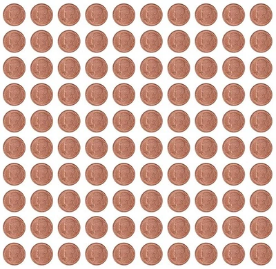 Thailand 25 Satang, 2018, N #138318, Mint X 100 PCS - Image 1 of 4