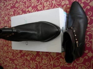 NEXT BLACK ANKLE BOOTSWITH STUDS - Picture 1 of 3