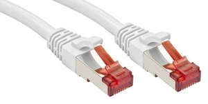 LINDY compatible Cat.6 S/FTP Cable white 15m - Photo 1/1