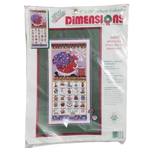 Dimensions Maria Engelbreit Weihnachten Adventskalender Kreuzstich Set NEU 8466 - Bild 1 von 6
