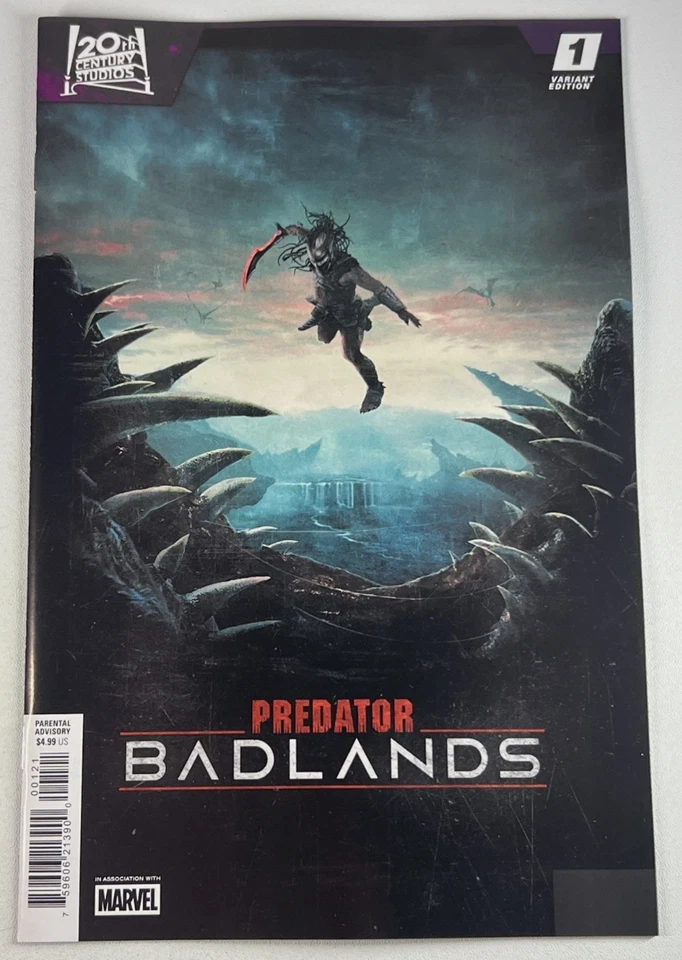 PREDATOR BADLANDS #1 MARVEL COMICS 2025 FILME VARIANTE QUASE PERFEITO - Imagem 1 de 1