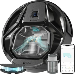 Saugroboter Mit Wischfunktion 6,000Pa Staubsauger Roboter Saugroboter，gebraucht - Bild 1 von 19