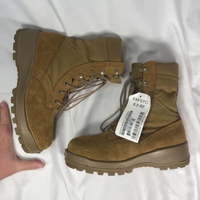 Belleville Vibram FAFSTC Desert Steel Toe Boots ASTM F 2413-18 USA Size 6.5 NEW! - Image 1 of 4